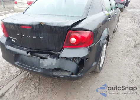 2014 Dodge Avenger Se z USA, uszkodzony, nr VIN 1C3CDZAB3EN175525